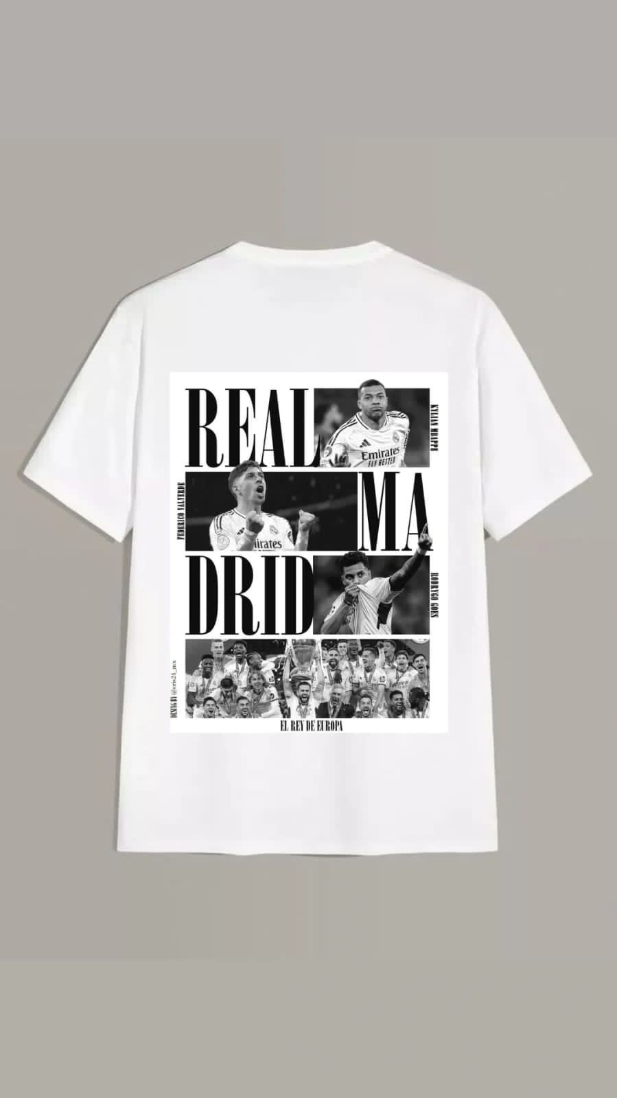 Madrid legacy custom Tee – Molten Nova